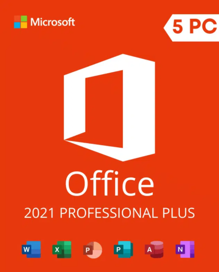 Office 2021 Professional Plus Activation Key – 5 PC