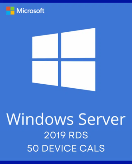 Windows Server 2019 Remote Desktop Services – 50 Device CALs Certificate