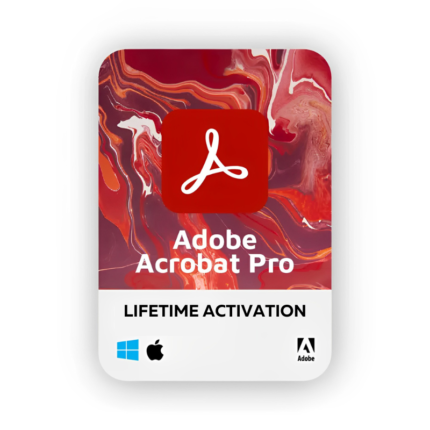Adobe Acrobat Pro 2023 Lifetime License for Windows & Mac | Professional PDF Editor