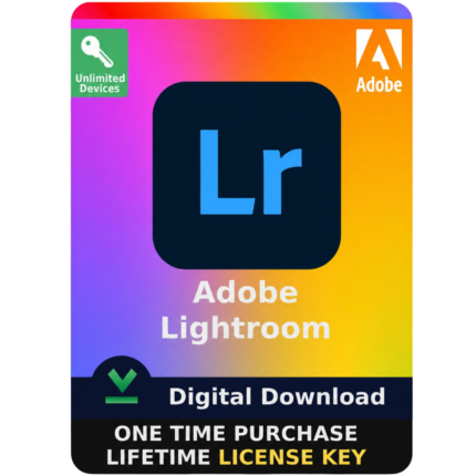 Adobe Lightroom 2025 Lifetime License for Windows | Photo Editing Software