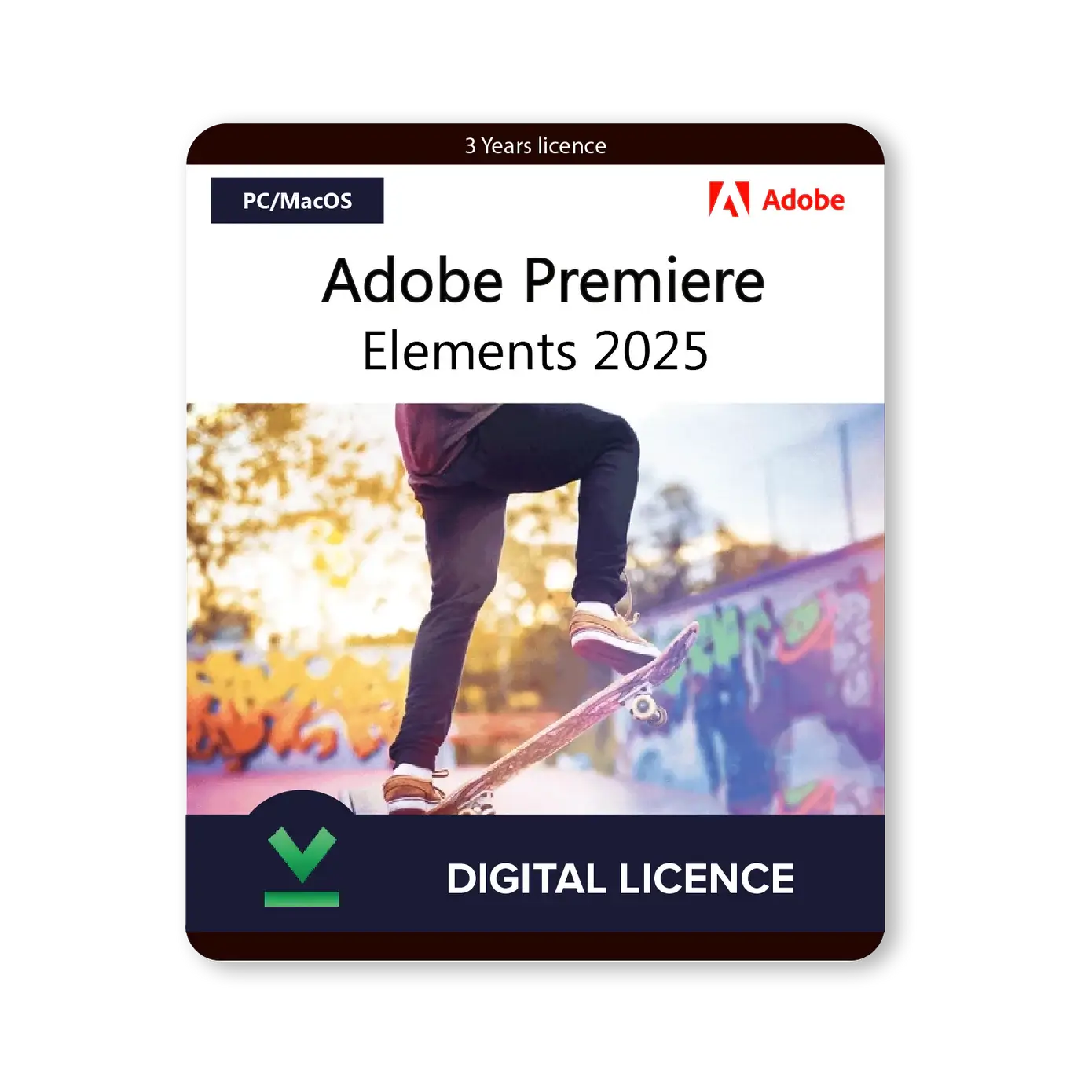 Adobe - Premiere Elements Adobe Premiere Elements 2025 for PC and MAC digital licence 943a77c8 255a 4b42 9e09