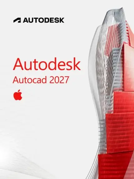 Autodesk AutoCAD 2027 for Mac | 1 Device | 1-Year License | 2D & 3D CAD Design Software