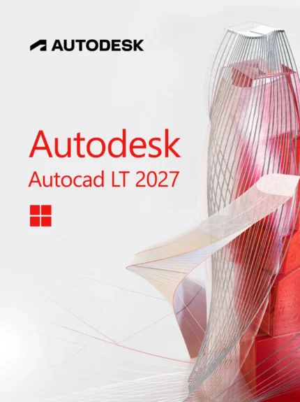 Autodesk AutoCAD LT 2027 | 1 Device | 1-Year License | Windows 2D CAD Software