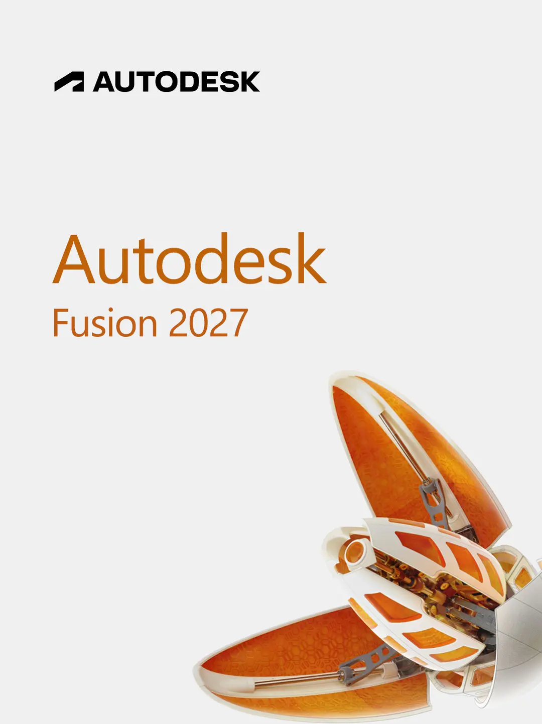 Autodesk Fusion 2027 1 Device 1 Year License Windows CADCAM Software