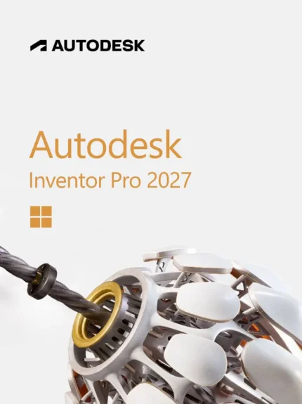 Autodesk Inventor Pro 2027 | 1 Device | 1-Year License | Windows CAD Software