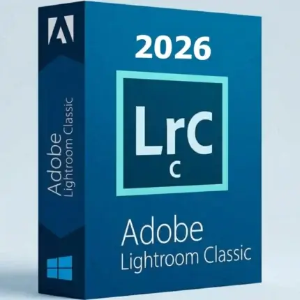 Adobe Lightroom Classic 2026 Lifetime License for Windows | Photo Editing Software