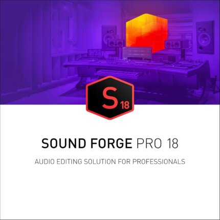 MAGIX SOUND FORGE Pro 18 | Windows | Audio Recording & Editing Software