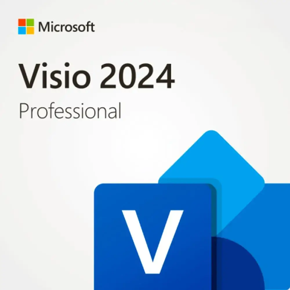 Microsoft Visio 2024 Professional for Windows PC Lifetime License