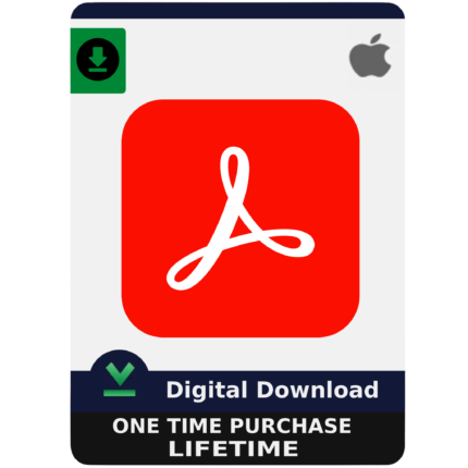 Adobe Acrobat Pro DC Lifetime License for Mac | Professional PDF Editor for macOS