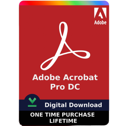 Adobe Acrobat Pro DC 2025 Lifetime License for Windows | Unlimited Devices PDF Editor