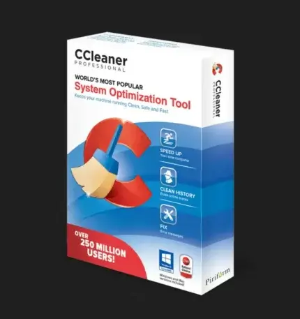 CCleaner Professional 2025 1-Year License for Windows PC | PC Cleaner & Optimizer